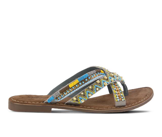 Women's Azura Triage Sandals in Grey multi color
