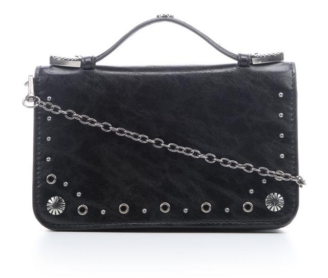 Sam & Libby Nia Top Handle Crossbody Handbag in Black color