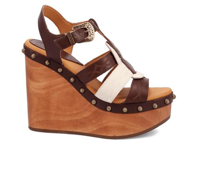 Women's Dingo Boot Cosmo Wedges in Brown color