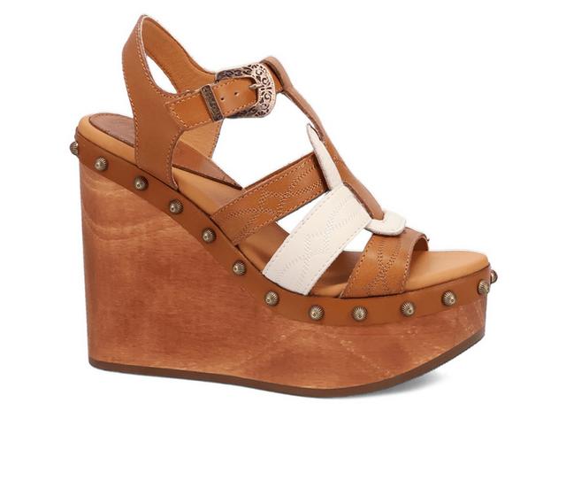 Women's Dingo Boot Cosmo Wedges in Tan color