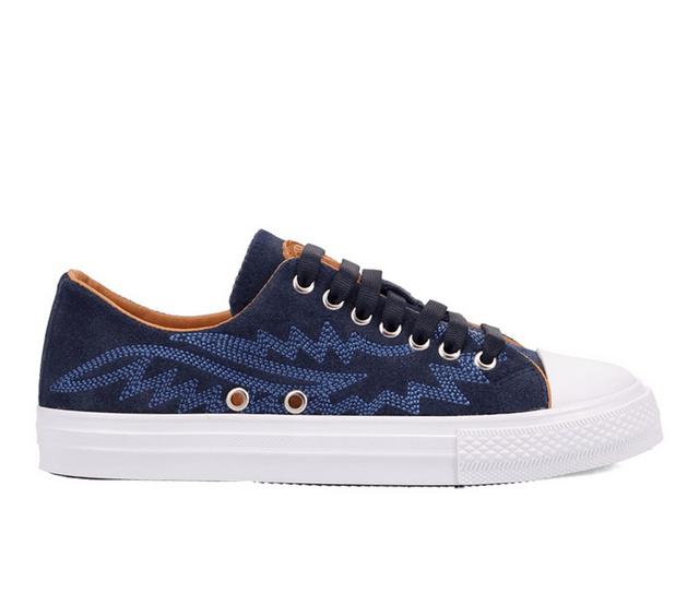 Women's Dingo Boot Campus Sneakers in Blue color