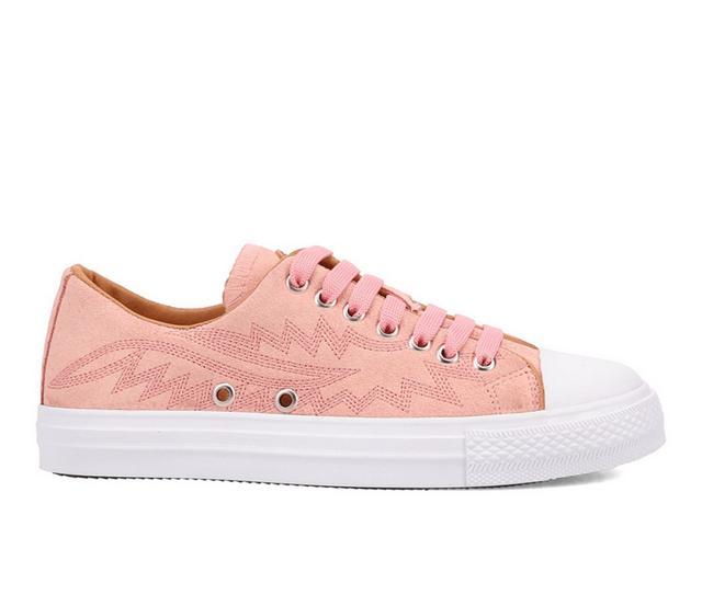 Women's Dingo Boot Campus Sneakers in Pink color