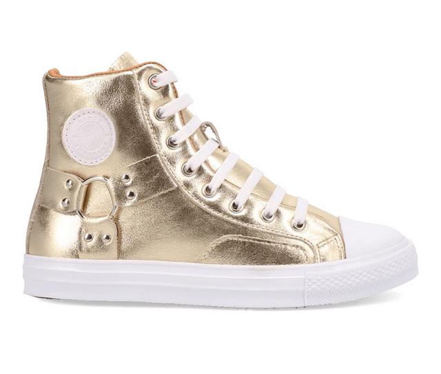 Women's Dingo Boot Knarly Sneakers in Gold color