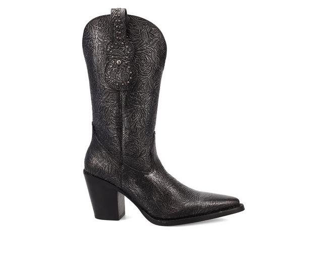 Women's Dingo Boot Rhythm N' Blues Western Boots in Black color