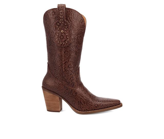 Women's Dingo Boot Rhythm N' Blues Western Boots in Brown color