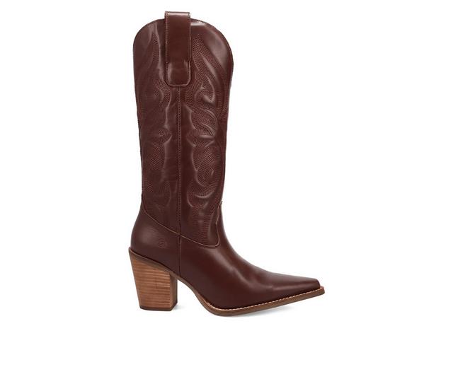 Women's Dingo Boot Hensley Western Boots in Brown color