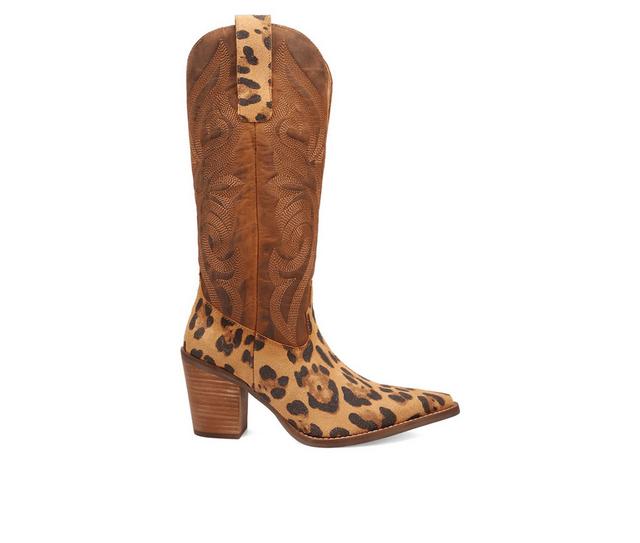Women's Dingo Boot Hensley Western Boots in Leopard color