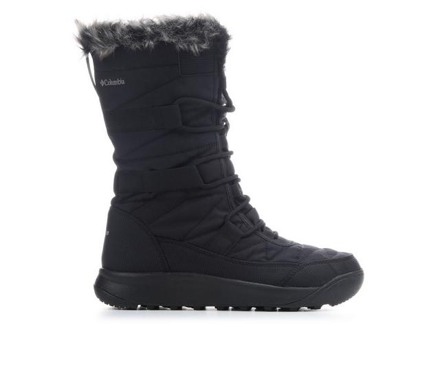 Women's Columbia Minx IV Winter Boots in Black Titanium color