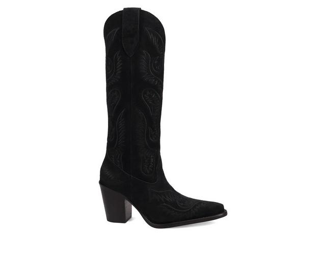 Women's Dingo Boot Evita Western Boots in Black color