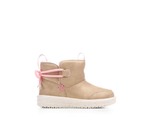 Girls' HEYDUDE Little Kid & Big Kid Camden Bow in Chestnut color