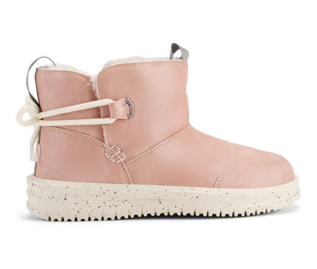 Girls' HEYDUDE Little Kid & Big Kid Camden Bow in Sparkle Pink color