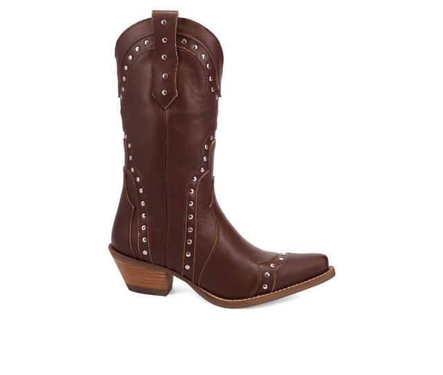 Women's Dingo Boot Sweet Treat Western Boots in Brown color
