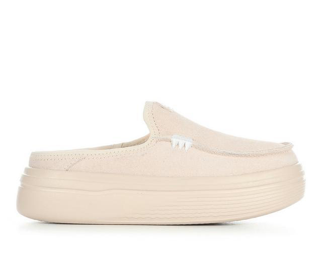 Girls' HEYDUDE Little Kid & Big Kid Austin Lift Youth Slip-On in Blush color