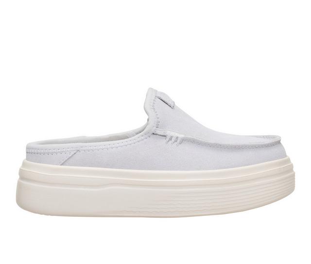 Girls' HEYDUDE Little Kid & Big Kid Austin Lift Youth Slip-On in Grey color