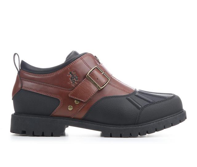 Men's US Polo Assn Montauk Casual Boots in Brown color