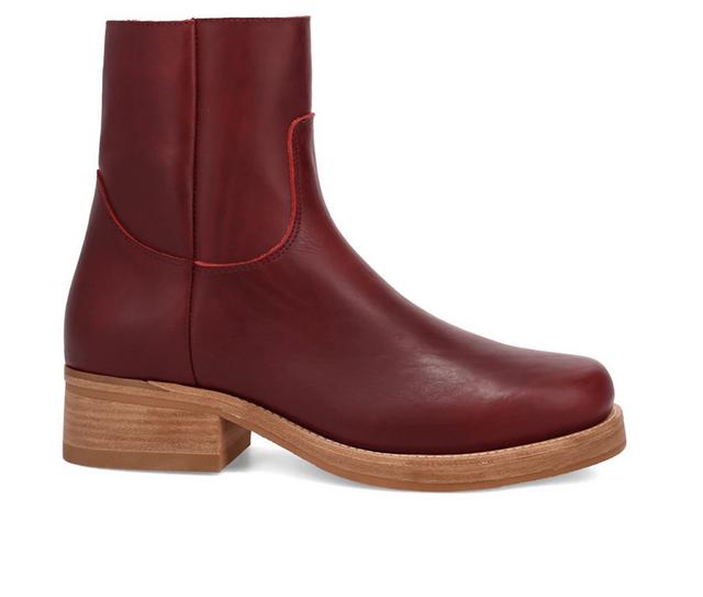 Men's Dingo Boot Banner Dress Boots in Wine color