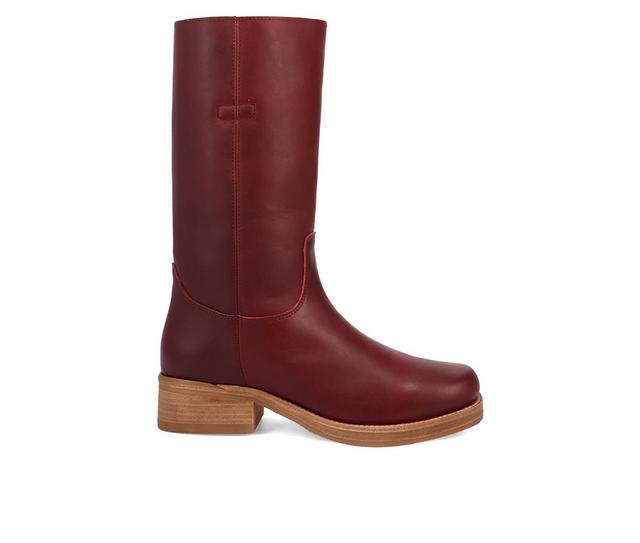 Men's Dingo Boot Dutton Dress Boots in Wine color