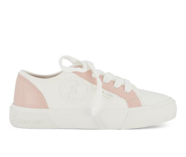 Girls' Sam & Libby Little Kid & Big Kid Dave Dina Sneakers in Blush color