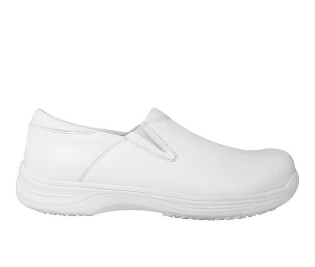 Genuine Grip Men 4705 Slip-On Wh Safety Shoes in White color