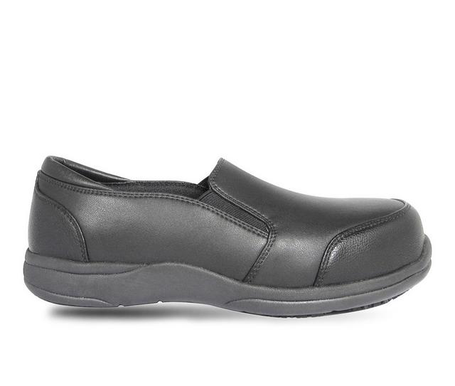 Genuine Grip Women 350 Slip Resistant Shoes in Black color