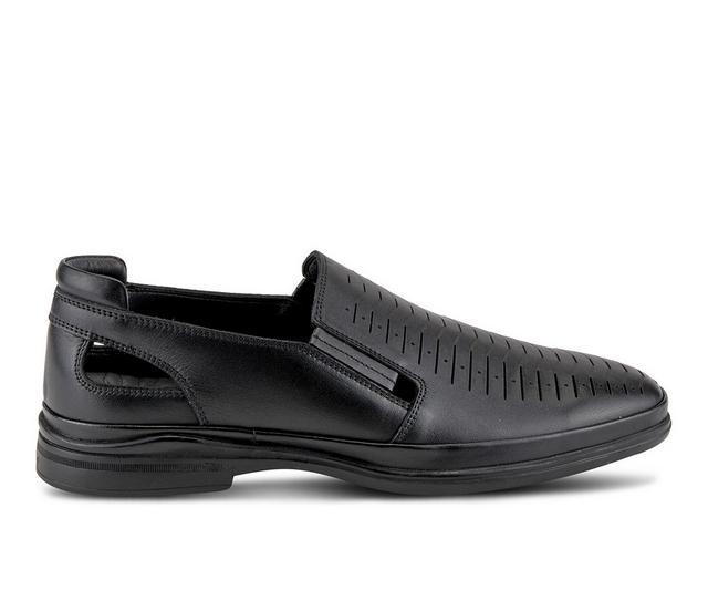 Men's SPRING STEP Bane Slip-On Shoes in Black color