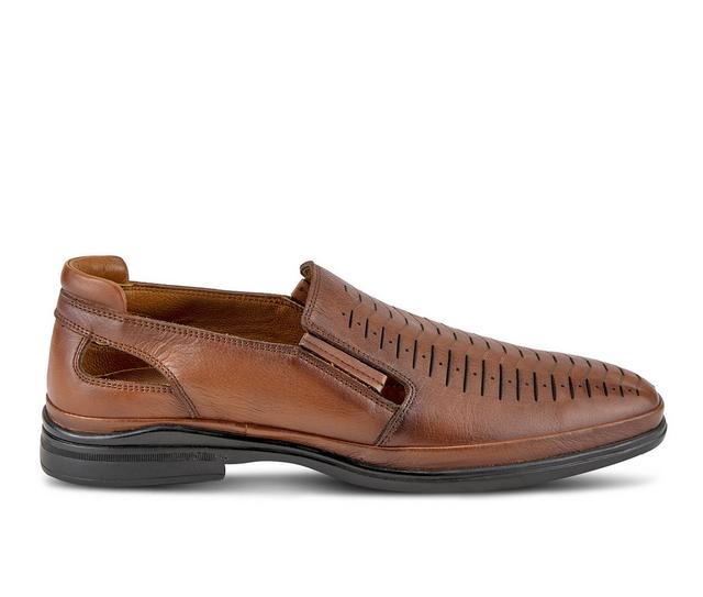 Men's SPRING STEP Bane Slip-On Shoes in Camel color