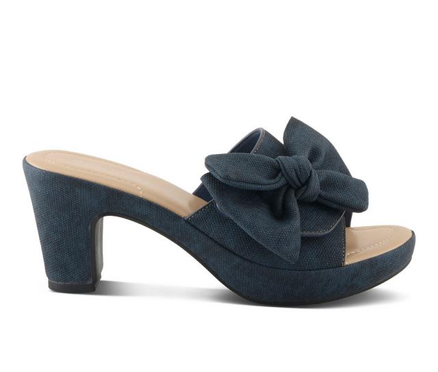 Patrizia Normajean Dress Sandals in Dark Denim Blue color