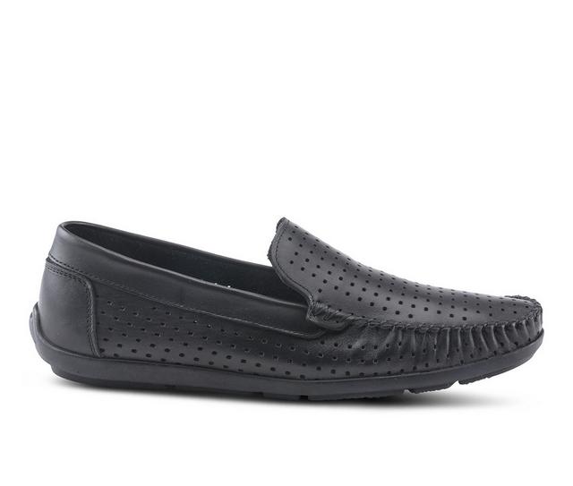 Men's SPRING STEP Crispin Slip-On Shoes in Black color