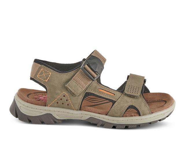 Men's SPRING STEP Gradient Outdoor Sandals in Brown color