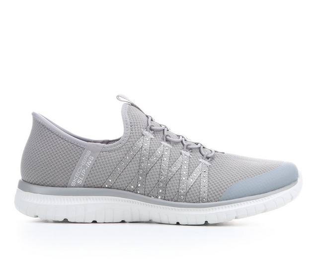 Women's Skechers Virtue Stunner Slip In in GREY color