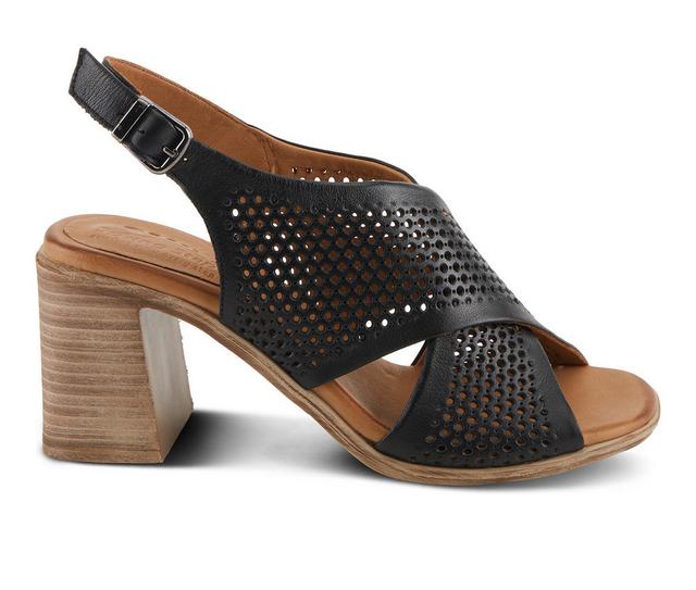 Women's SPRING STEP Luanca Dress Sandals in Black color