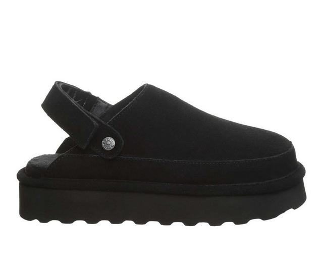 Women's Bearpaw Brooke Winter Clogs in Black color