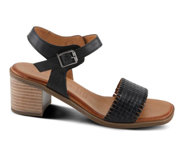 SPRING STEP Nifona Dress Sandals in Black color