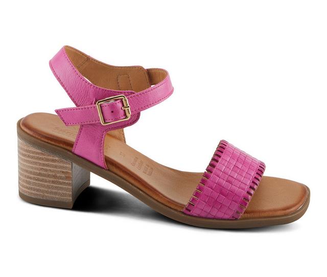 SPRING STEP Nifona Dress Sandals in Fuchsia color