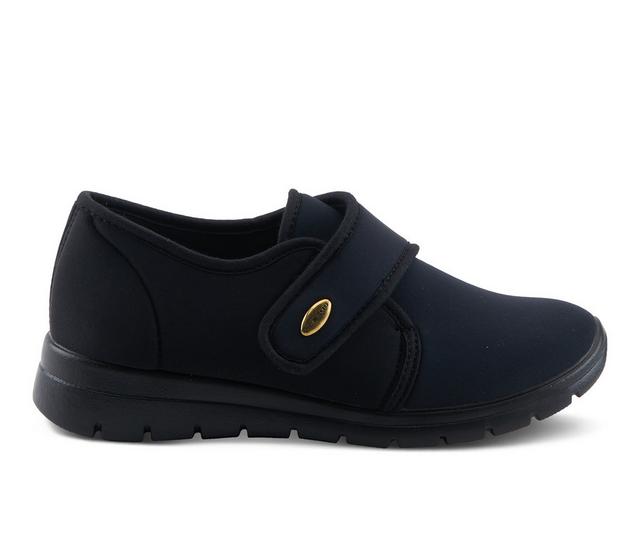 Women's Flexus Amay Slip-On Shoes in Black color