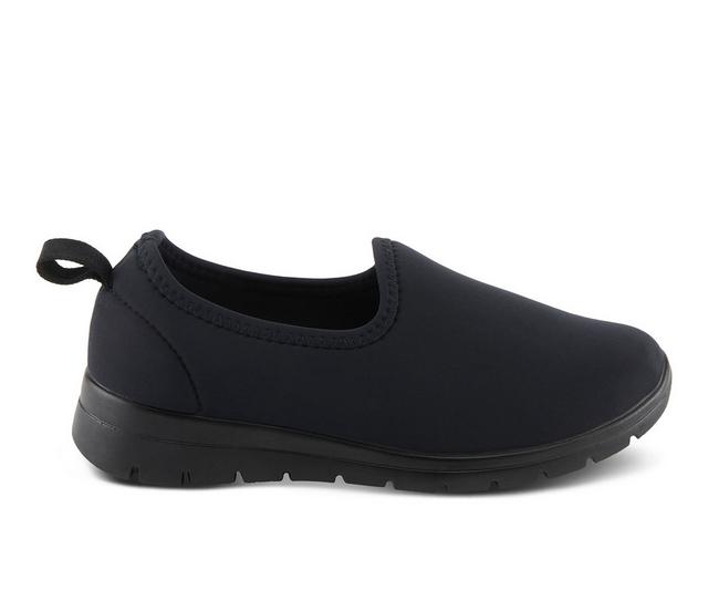 Women's Flexus Anisia Slip-On Shoes in Black color