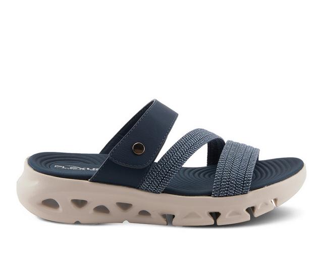 Women's Flexus Galvanesa Sandals in Navy color