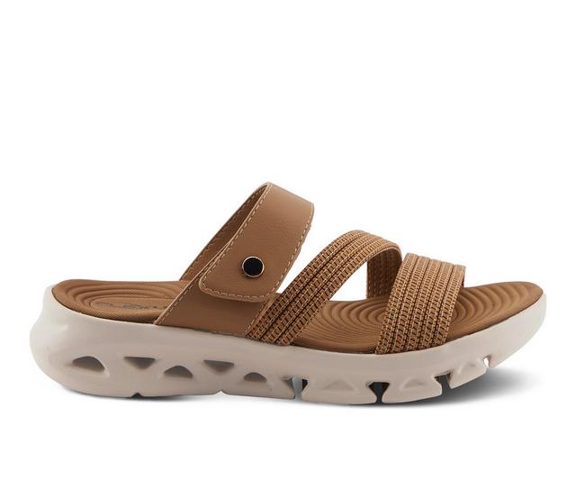 Women's Flexus Galvanesa Sandals in Tan color