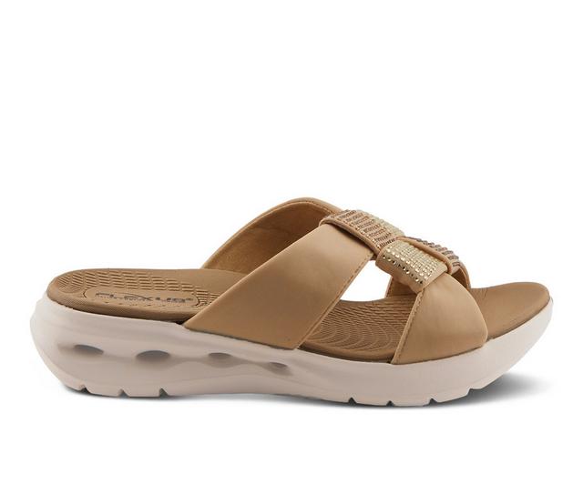 Flexus Geovani Sandals in Taupe color