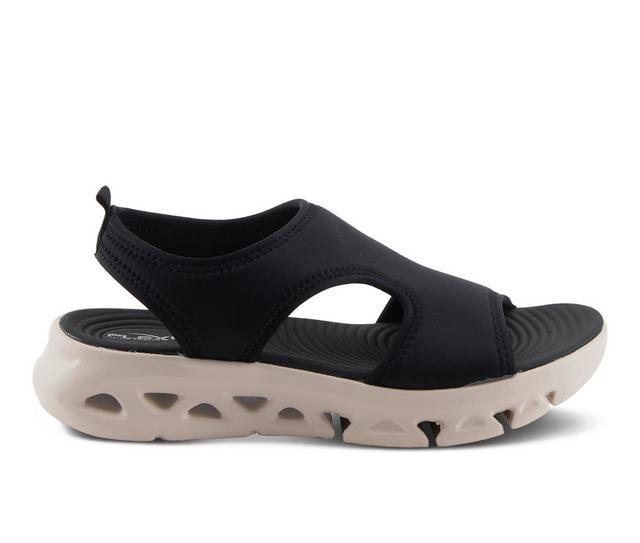 Flexus Guzman Sandals in Black color