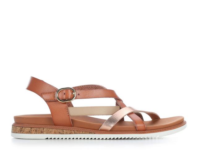 Women's BOBS Desert Kiss Low 114709 Sandals in Chestnut color