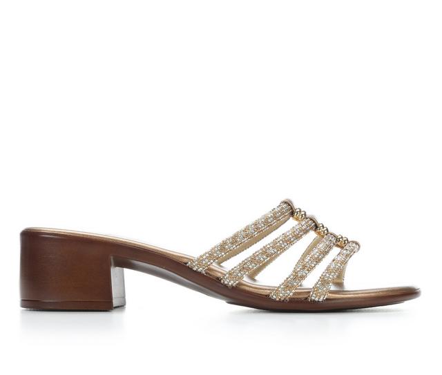 Women's Italian Shoemakers Jeanie Dress Sandals in Bronze color