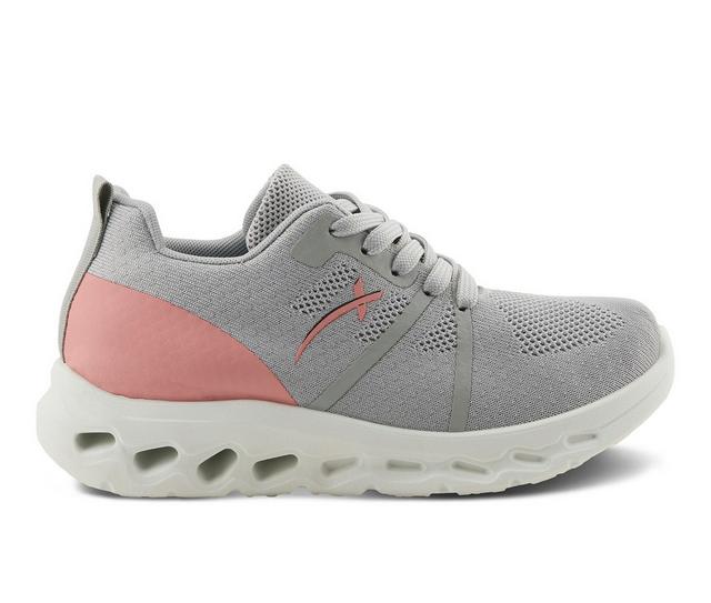 Women's Flexus Rushing Sneakers in Grey Multi color