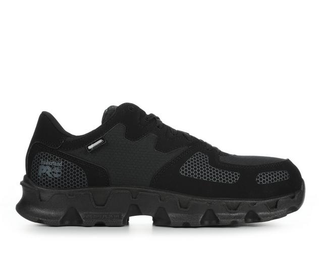 Men's Timberland Pro Powertrain Sport SD35 A16NN Work Shoes in Black color