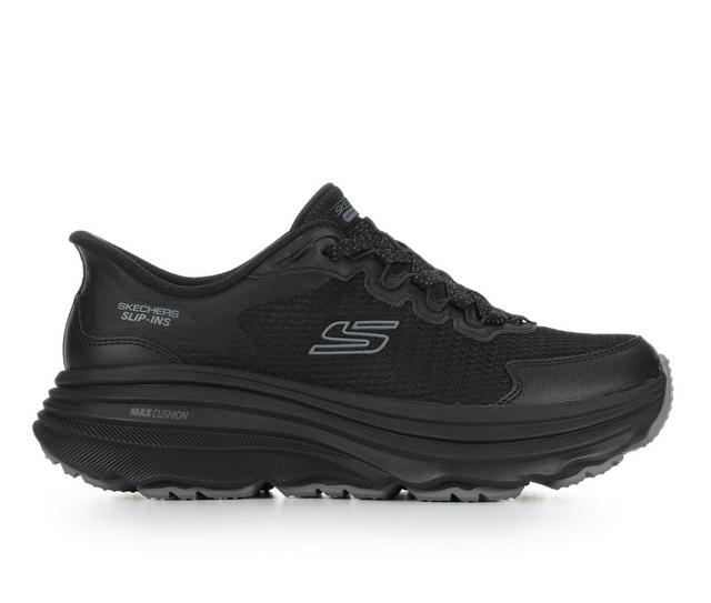 Women's Skechers 180265 Zirrus Slip In Trail Running Shoes in Black color
