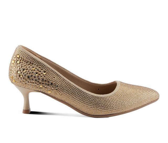 Women's Patrizia Tyanna Kitten Heels in Gold color