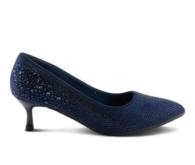 Women's Patrizia Tyanna Kitten Heels in Navy color