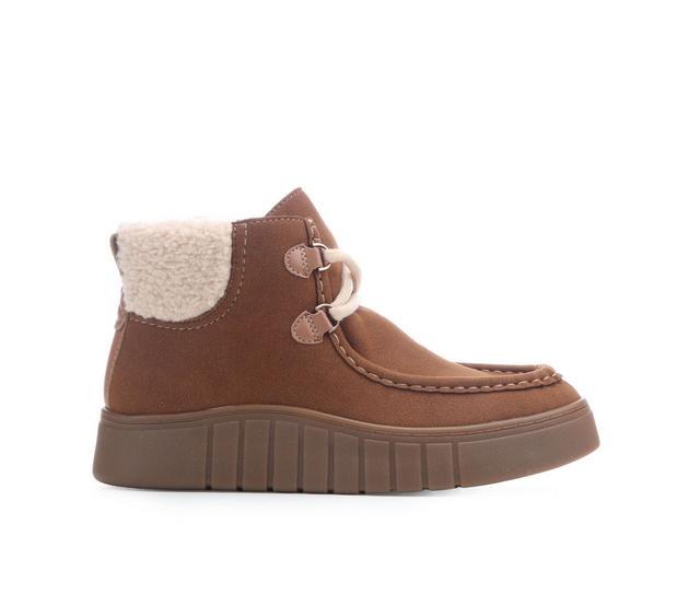 Women's Clarks Mykah Izzy in Dark Tan color