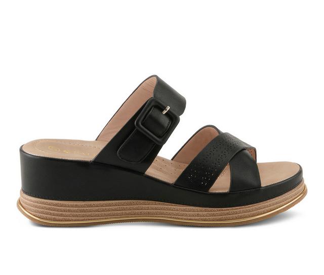 Women's Patrizia Cattaneo Wedges in Black color