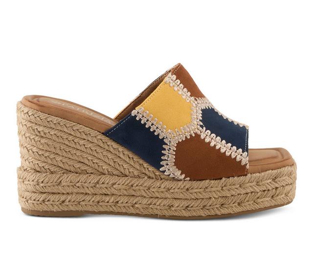 Women's Patrizia Evolet Wedges in Yellow Multi color